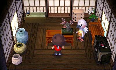 Animal Crossing: New Leaf Blanche Interieur