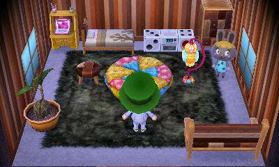 Animal Crossing: New Leaf Bonbon Interior