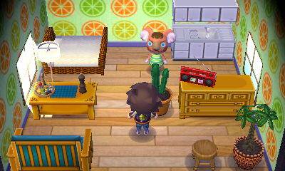 Animal Crossing: New Leaf Canberra Interieur