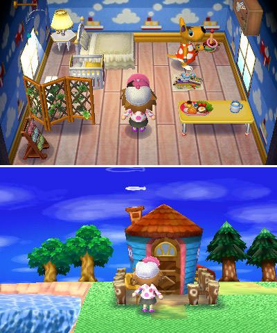 Animal Crossing: New Leaf Carrie Interior