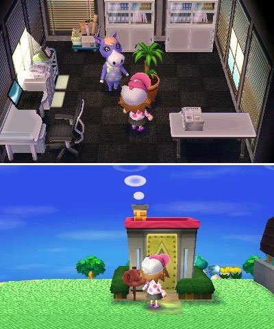 Animal Crossing: New Leaf Cleo Interior