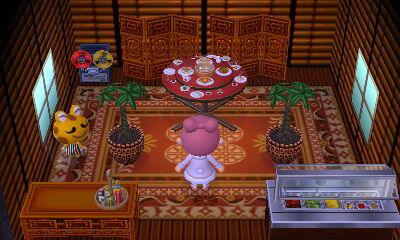 Animal Crossing: New Leaf Cousteau Interieur