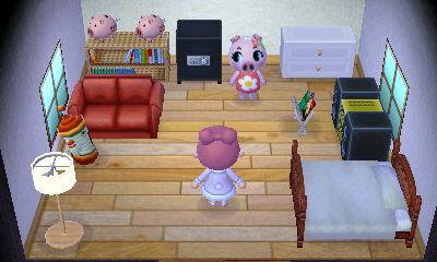 Animal Crossing: New Leaf Camille Intérieur