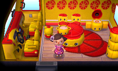 Animal Crossing: New Leaf Holden Interieur