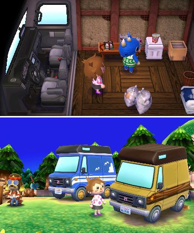 Animal Crossing: New Leaf Hornsby Interieur