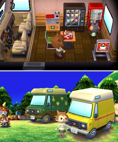 Animal Crossing: New Leaf Huck Interior