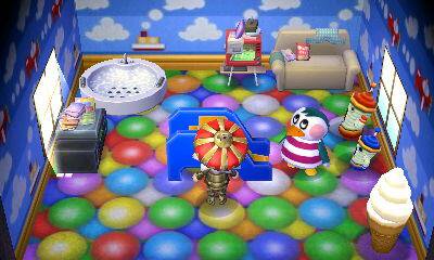 Animal Crossing: New Leaf Iggly Interieur