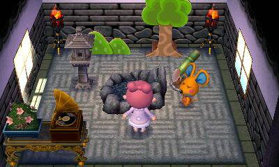Animal Crossing: New Leaf Camember Interior