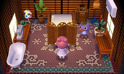 Animal Crossing: New Leaf Mallory Intérieur