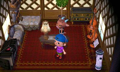 Animal Crossing: New Leaf Chavrina Intérieur