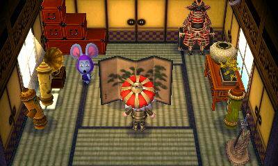 Animal Crossing: New Leaf Rizzo Interieur