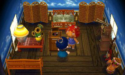 Animal Crossing: New Leaf Rory Interieur