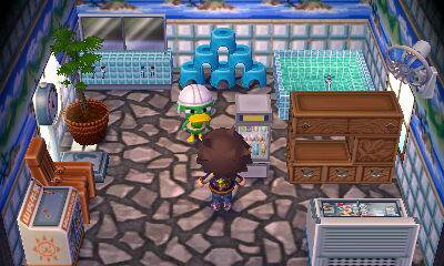 Animal Crossing: New Leaf Scoot Interieur