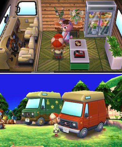 Animal Crossing: New Leaf Oursula Intérieur