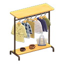 hanging clothing rack