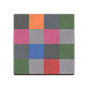 kleurrijke tapijttegels