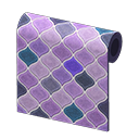 紫色摩洛哥砖墙