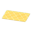yellow kitchen mat