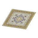 yellow Persian rug