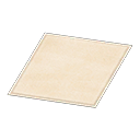 tapis simple ivoire S