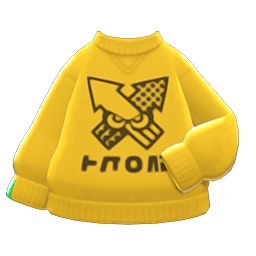 鱿鱼交叉套头衫