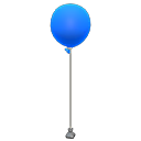 синий шарик