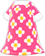 花紋連身裙