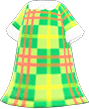 lively plaid dress