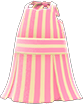 striped halter dress