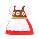 тирольское платье
