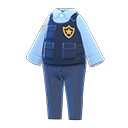 uniforme de policía
