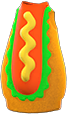 costume de hot dog