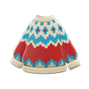 노르딕풍 스웨터