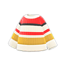 colorful striped sweater