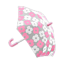 mini-flower-print umbrella