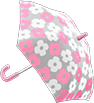 mini-flower-print umbrella