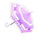 зонт с фиолет. бантиками