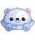 북극곰 모자