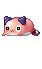 핑크빈 모자