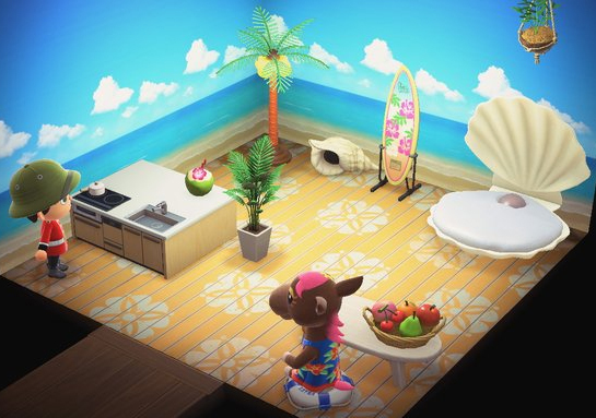 Animal Crossing: New Horizons Annerose Haus Innere