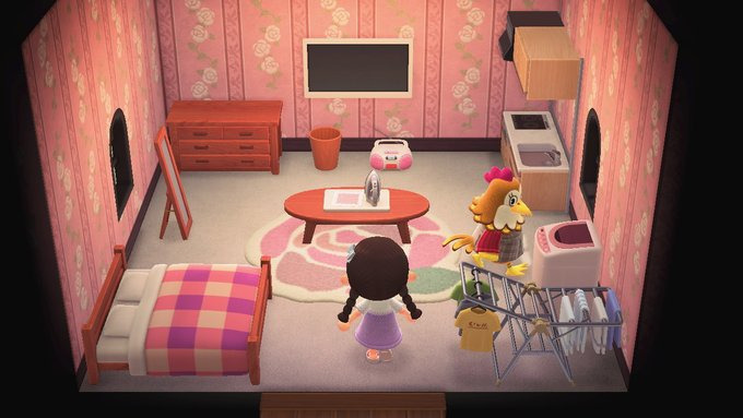 Animal Crossing: New Horizons Ava Casa Interieur