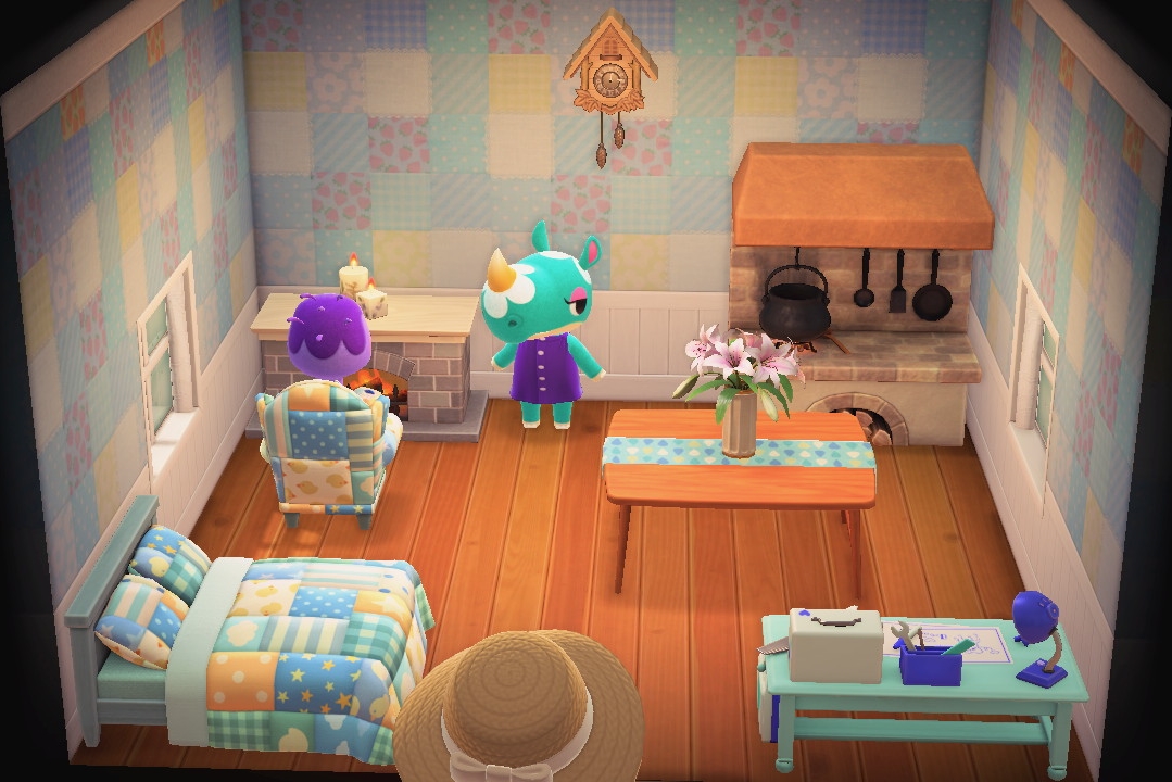Animal Crossing: New Horizons Jasmin Haus Innere
