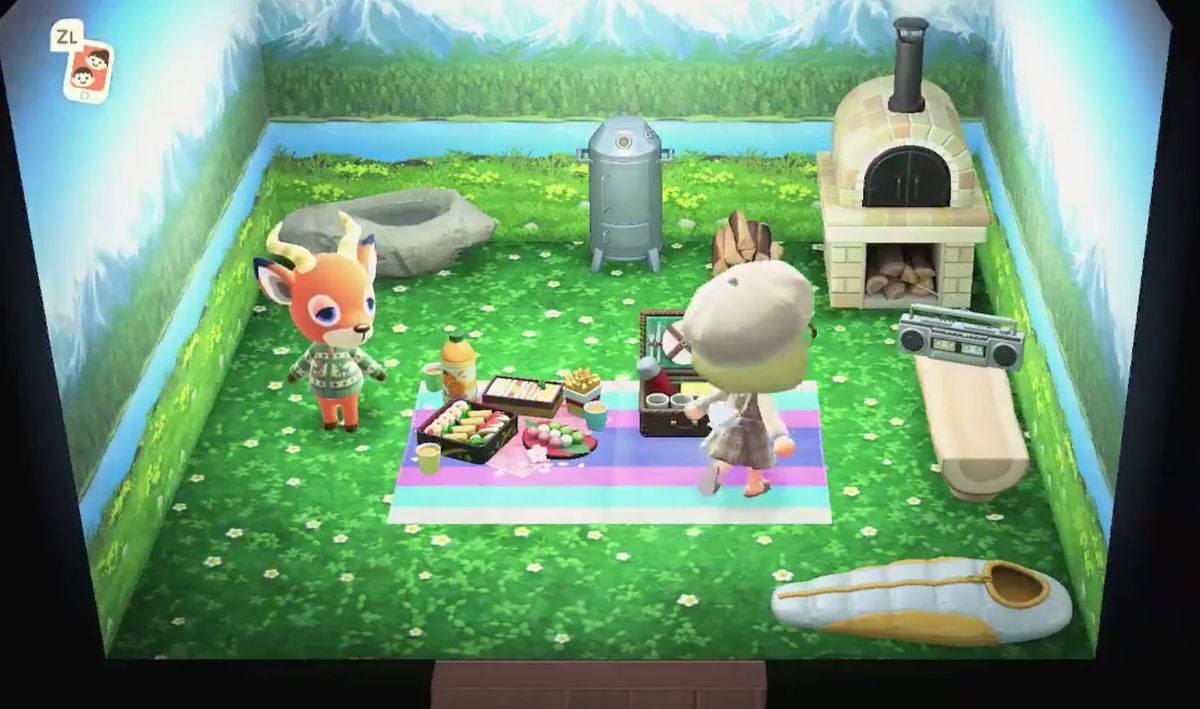 Animal Crossing: New Horizons Lope Casa Interior