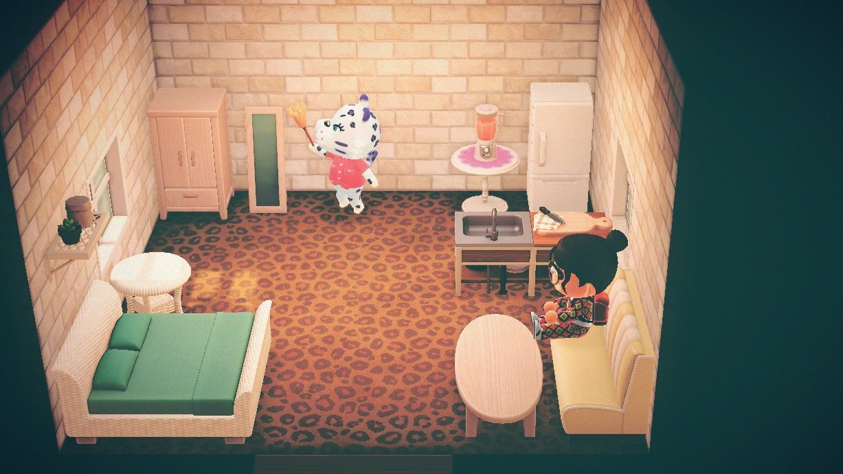 Animal Crossing: New Horizons Bianca Casa Interior