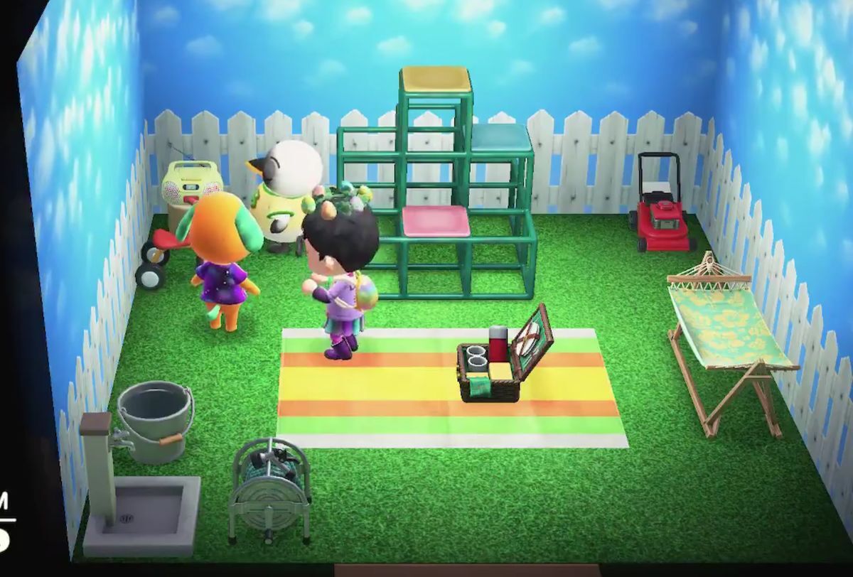 Animal Crossing: New Horizons Biskit House Interior