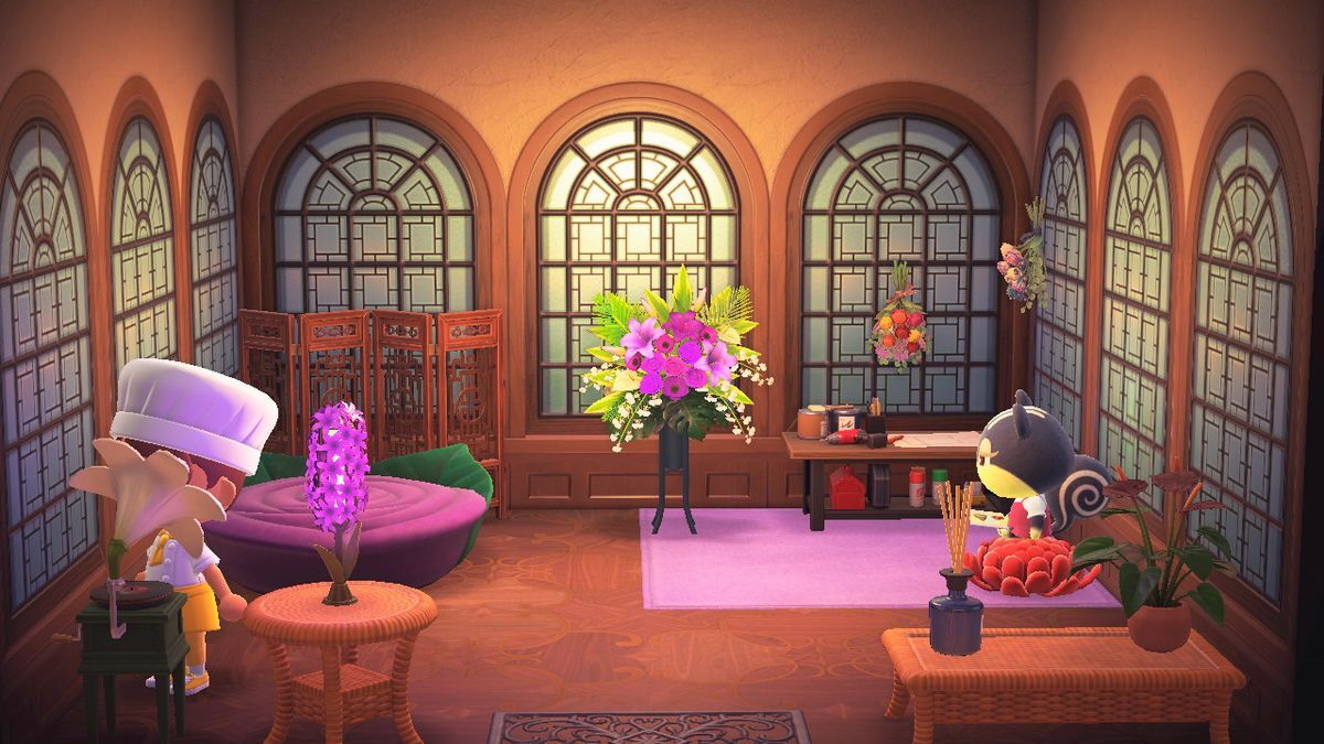 Animal Crossing: New Horizons Cachou Maison Intérieur