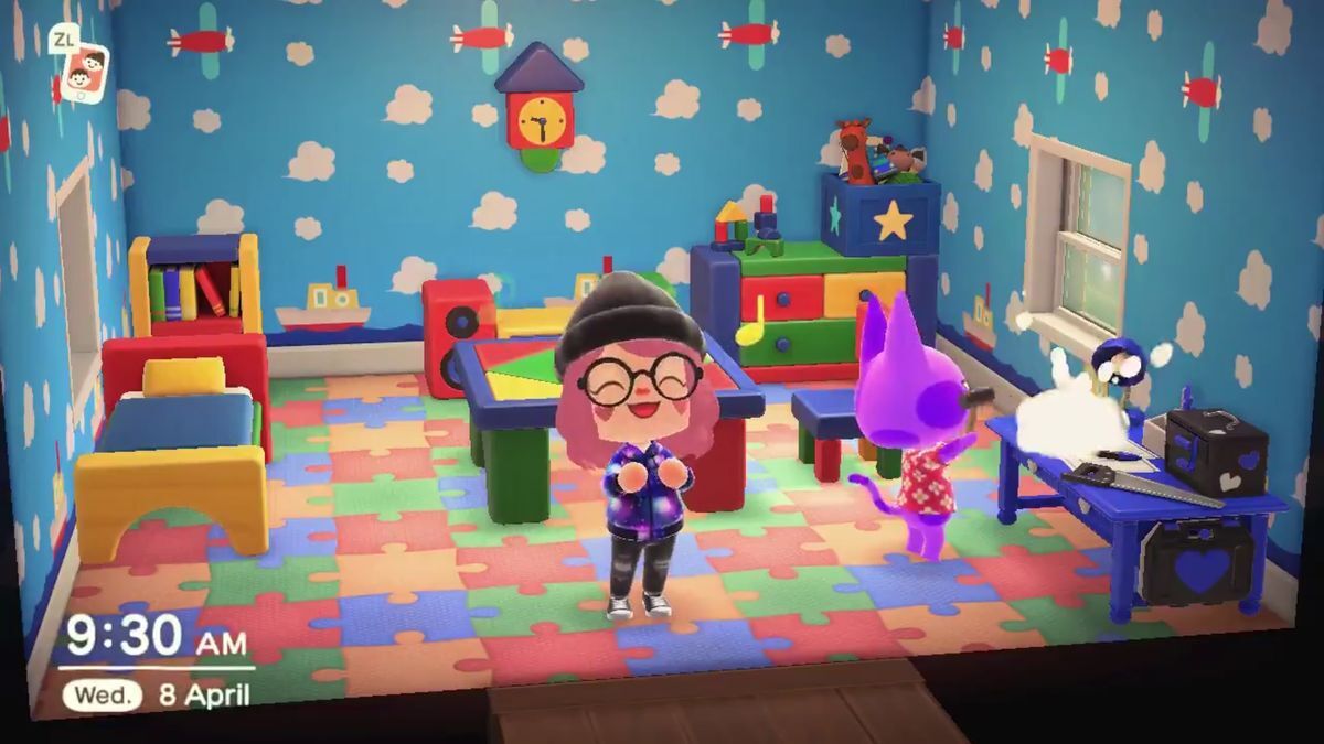 Animal Crossing: New Horizons Боб жилой дом Интерьер