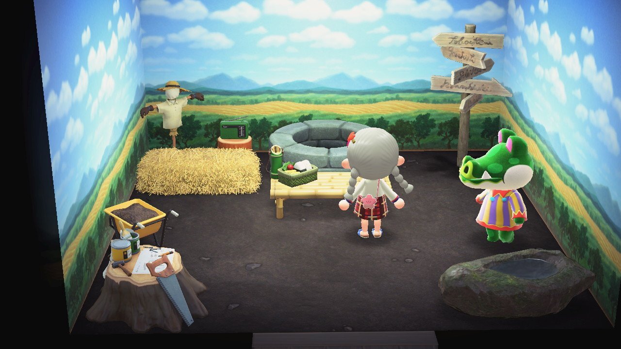 Animal Crossing: New Horizons Boots Casa Interieur
