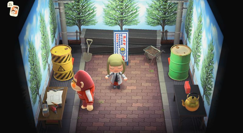 Animal Crossing: New Horizons Bunga Casa Interior
