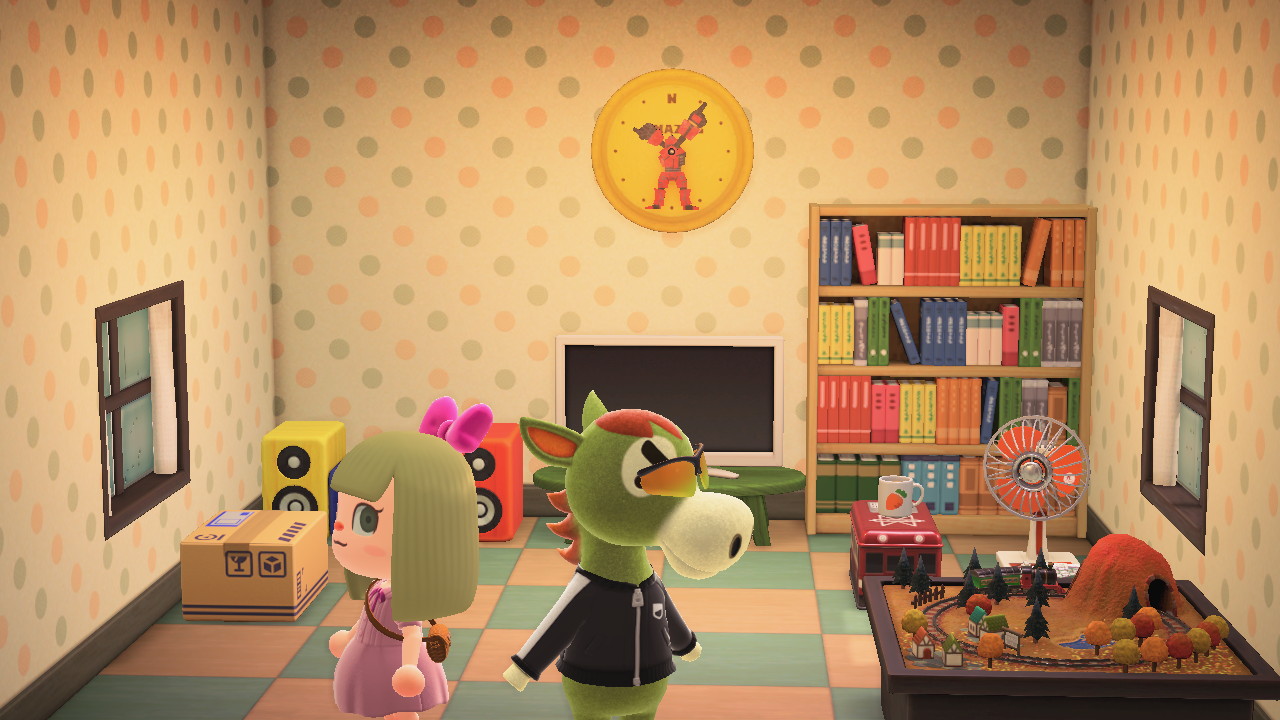 Animal Crossing: New Horizons Buck House Interior